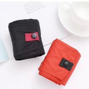 Large Tote Shake Easy foldable Recycle Bag ~BLACK